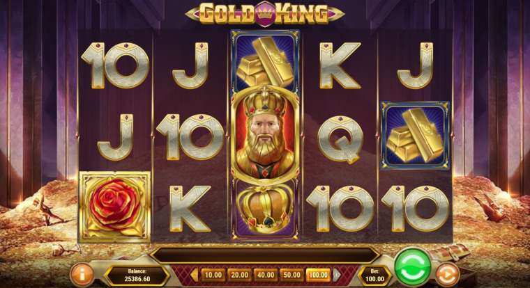Онлайн слот Gold King играть