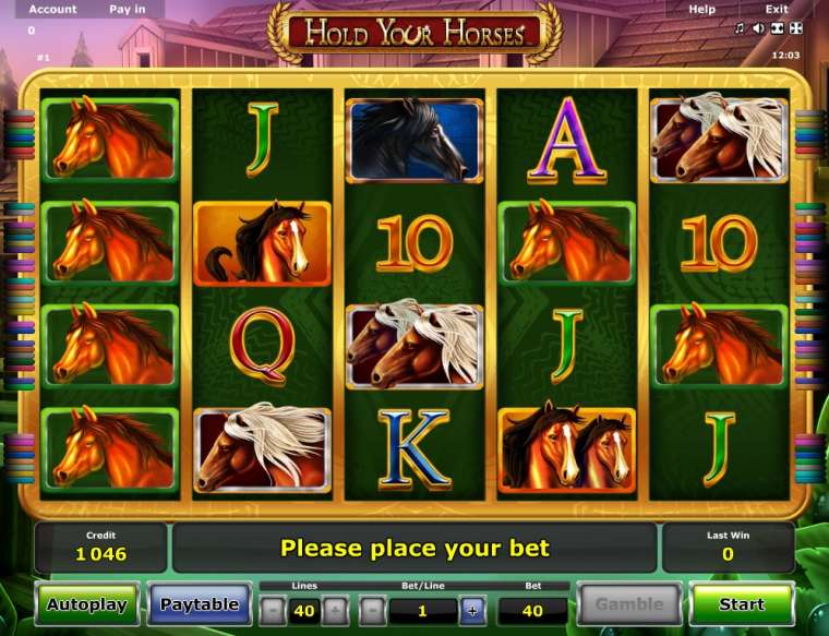 Видео покер Hold Your Horses демо-игра