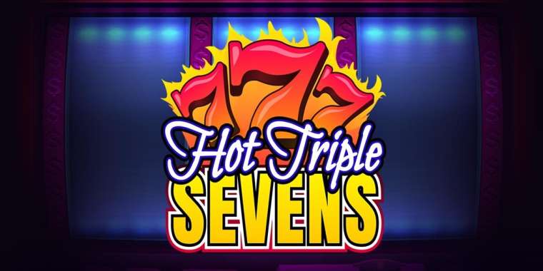 Онлайн слот Hot Triple Sevens играть