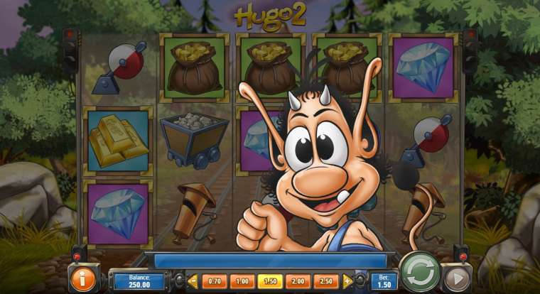 Видео покер Hugo 2 демо-игра