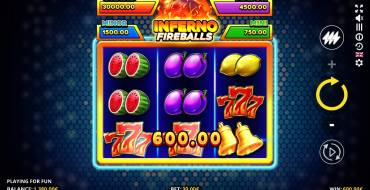 Inferno Fireballs: Активные линии