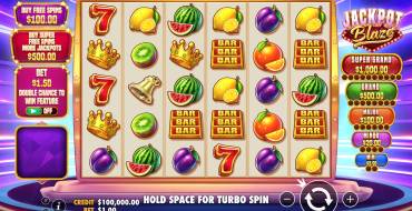 Jackpot Blaze: Игровой автомат