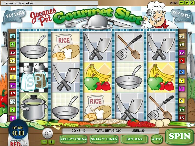 Jacques Pot. Gourmet Slot