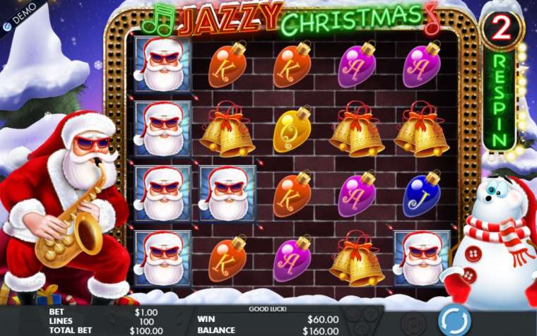 Онлайн слот Jazzy Christmas играть