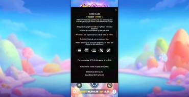 Jelly Candy: Таблица выплат
