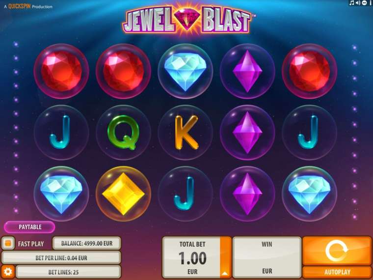 Видео покер Jewel Blast демо-игра