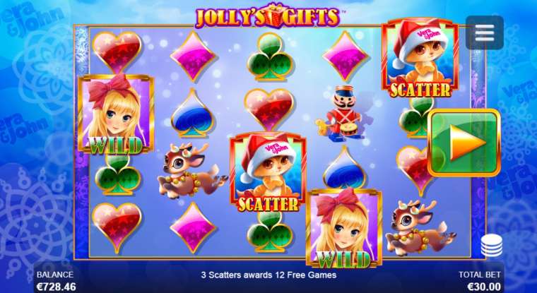 Видео покер Jolly’s Gifts демо-игра