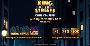 King of the Streets: Уникальные функции