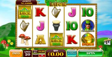 Leprechaun's Luck: Игровой автомат
