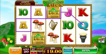 Leprechaun's Luck: Выигрыши