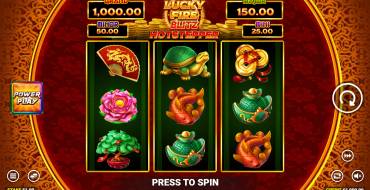 Lucky Fire Blitz Hotstepper: Игровой автомат