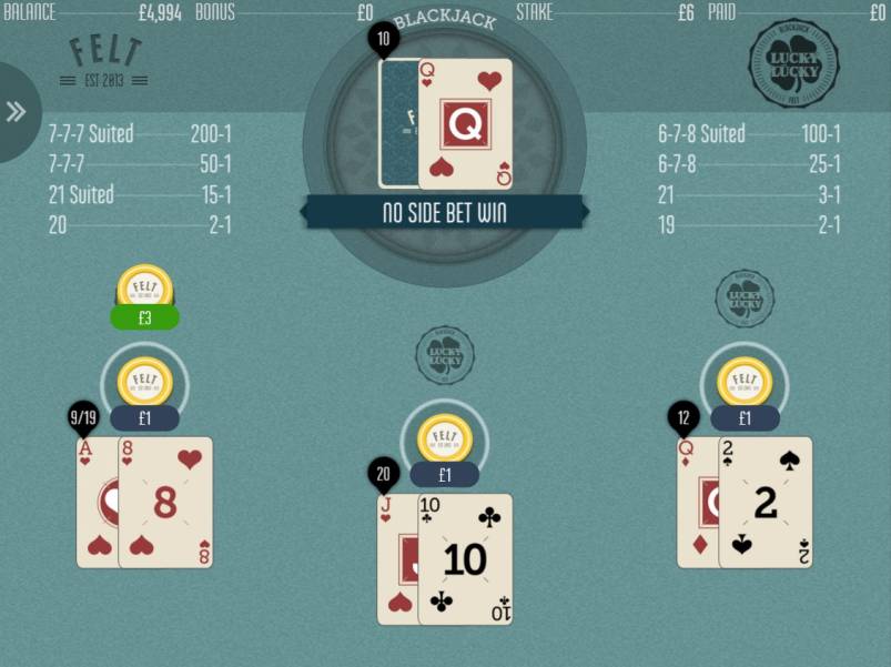 Блэкджек Lucky Lucky Blackjack