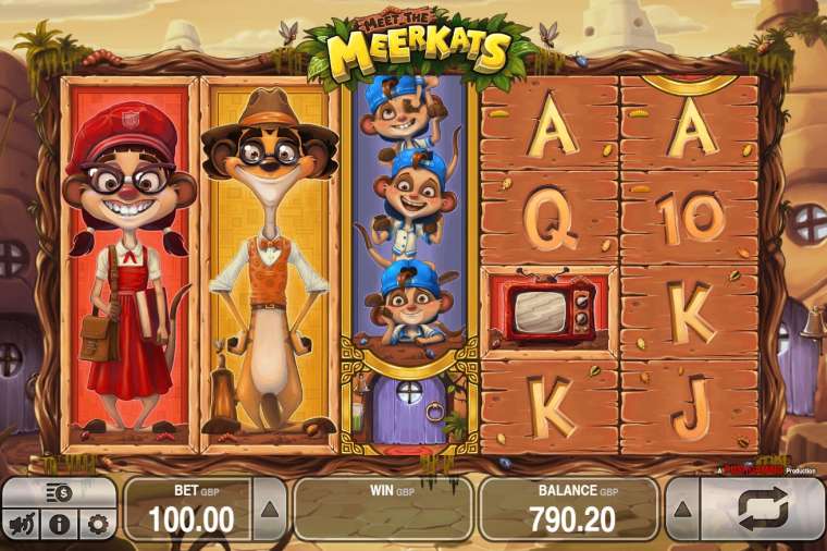 Видео покер Meet the Meerkats демо-игра