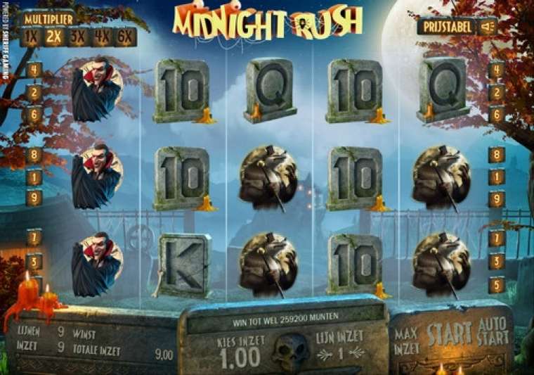 Видео покер Midnight Rush демо-игра