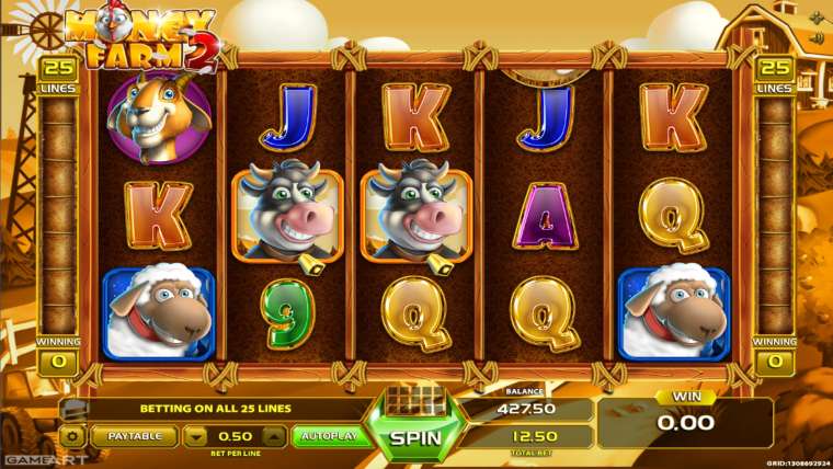 Видео покер Money Farm 2 демо-игра