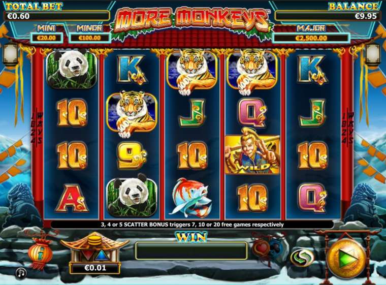Видео покер More Monkeys демо-игра