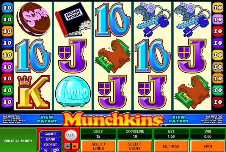 Видео покер Munchkins демо-игра