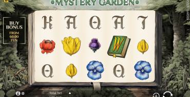 Mystery Garden: Игровой автомат
