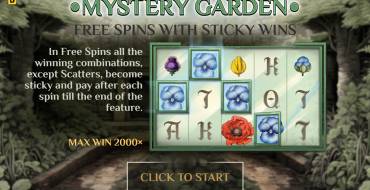 Mystery Garden: Уникальные функции