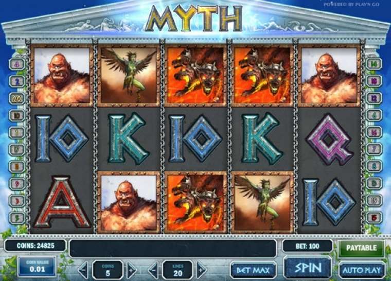 Видео покер Myth демо-игра