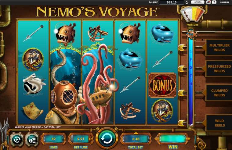 Видео покер Nemo’s Voyage демо-игра