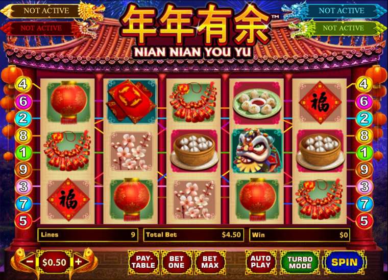 Видео покер Nian Nian You Yu демо-игра