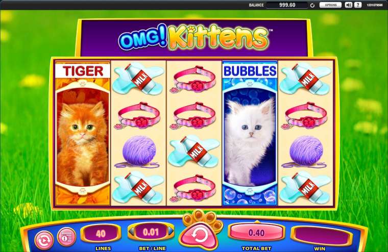 Онлайн слот OMG! Kittens играть