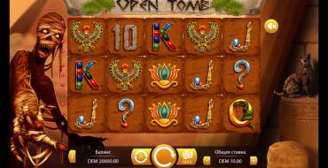 Open Tomb: Игровой автомат