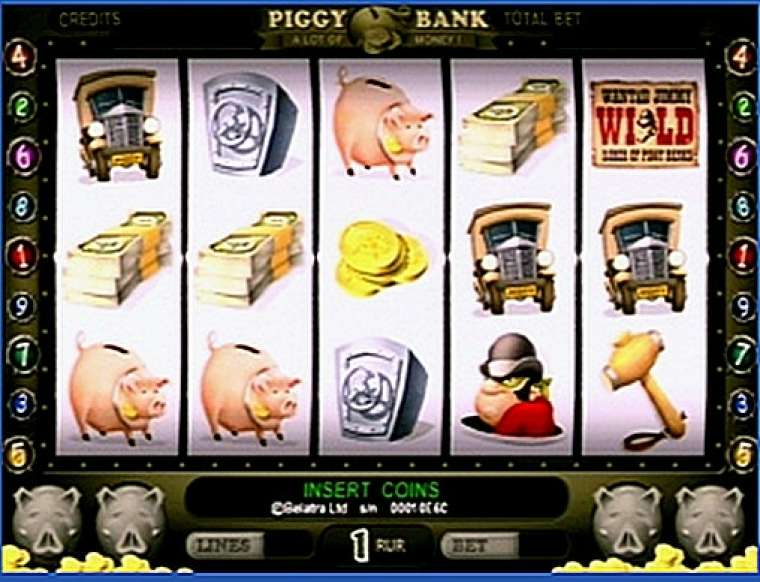 Онлайн слот Piggy Bank играть