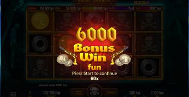 Pirate JackPots: Выигрыши