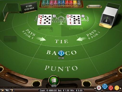 Баккара Punto Banco – Professional Series