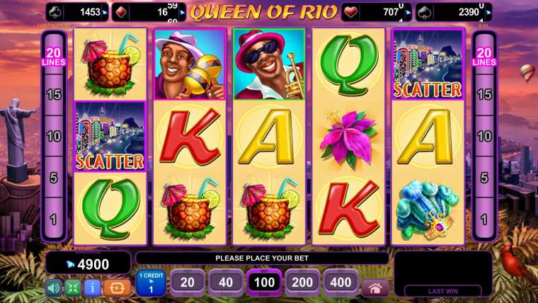 Онлайн слот Queen of Rio играть