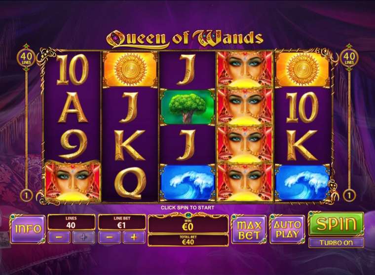 Видео покер Queen of Wands демо-игра