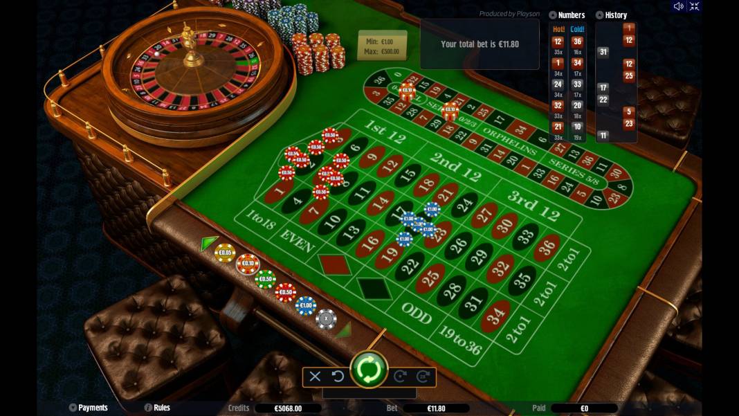 Рулетка Roulette with Track