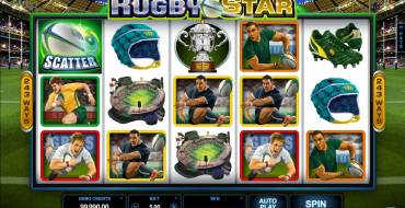 Rugby Star: Игровой автомат