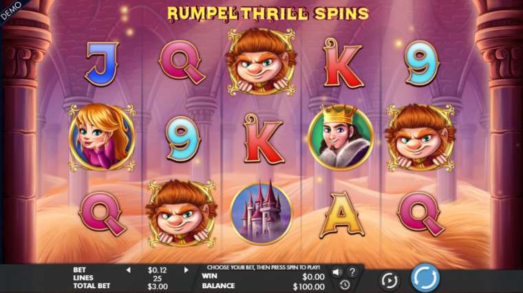 Онлайн слот Rumpel Thrill Spins играть