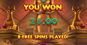 Scepter of Anubis: Выигрыши