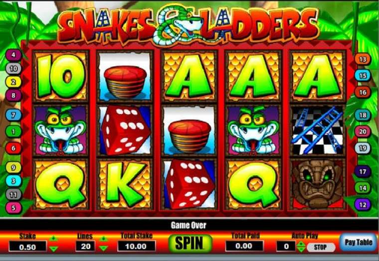Видео покер Snakes and Ladders демо-игра
