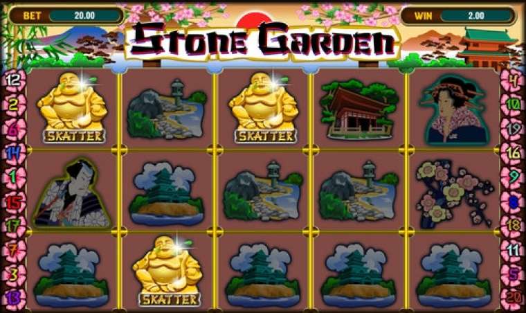 Видео покер Stone Garden демо-игра