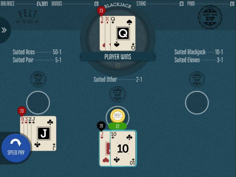 Блэкджек Suit’em Up Blackjack