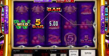 Super 50 Stars: Выигрыши