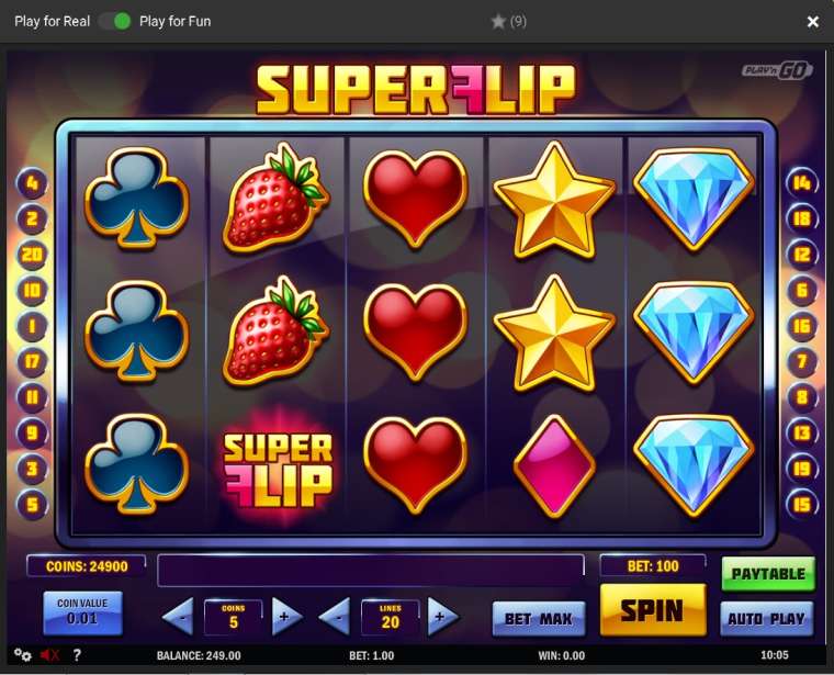 Видео покер Super Flip демо-игра