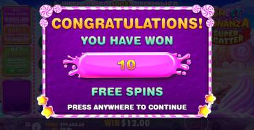 Sweet Bonanza Super Scatter: Фриспины