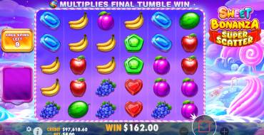 Sweet Bonanza Super Scatter: Фриспины 2