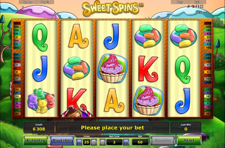 Видео покер Sweet Spins демо-игра