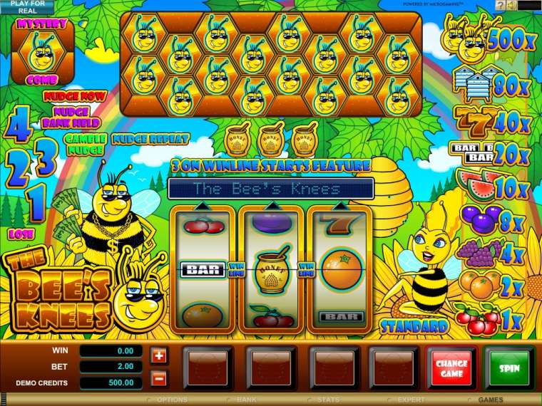 Онлайн слот The Bees Knees играть