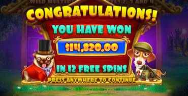 The Dog House – Royal Hunt: Выигрыши