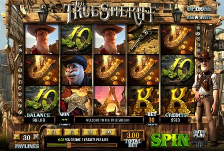 Видео покер The True Sheriff демо-игра