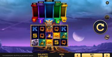 Thundering Buffalo: Jackpot Dash: Игровой автомат