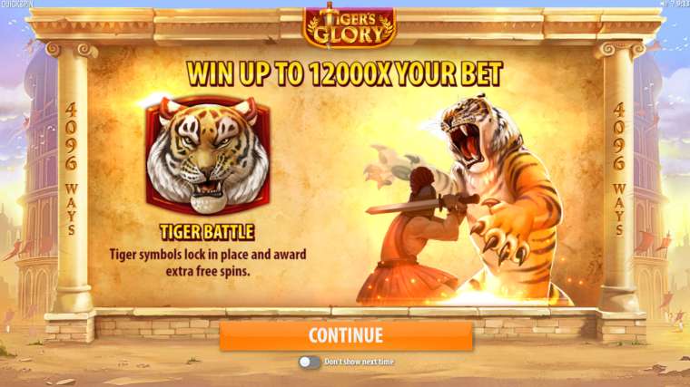 Видео покер Tiger’s Glory демо-игра